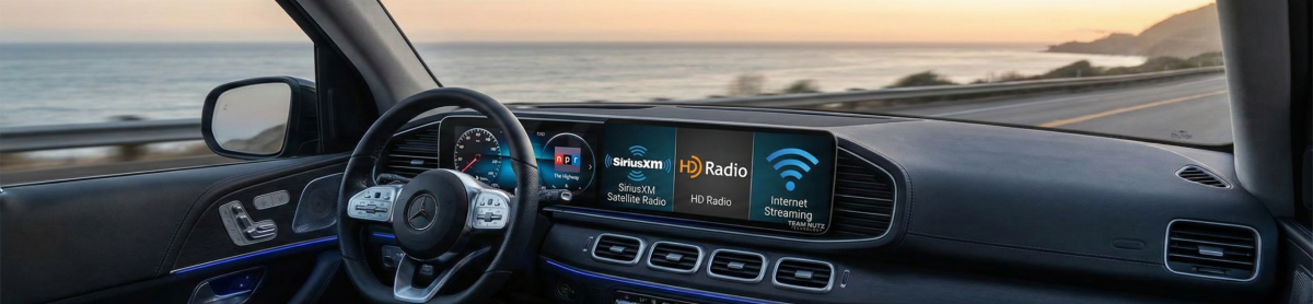 HD Radio, Satellite Radio, Wifi, Internet Radio, CarPlay, Android Auto installations pittsburgh
