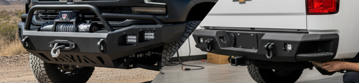 Bumpers installed by Team Nutz Pittsburgh