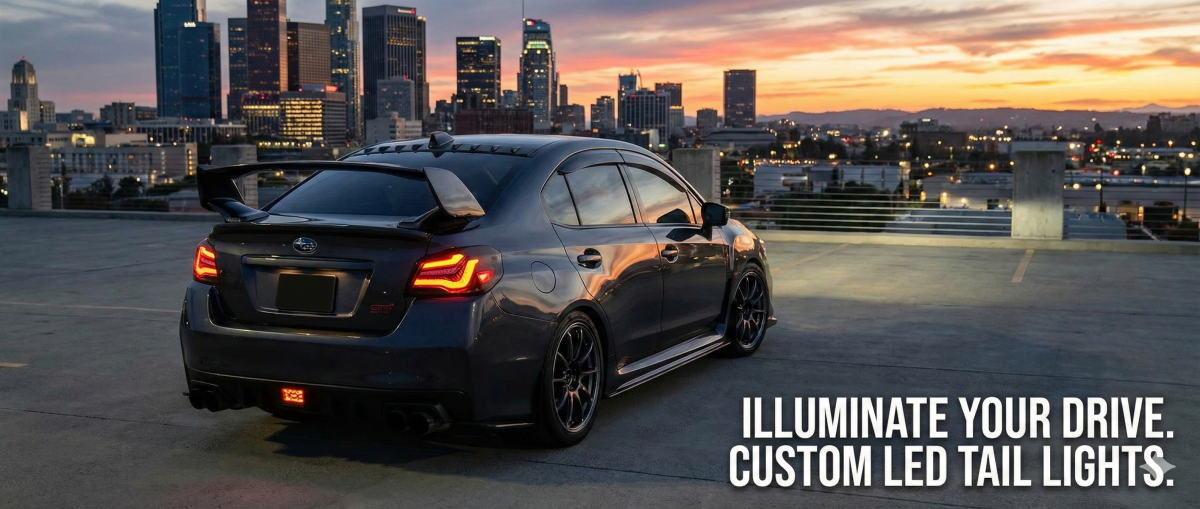 Custom Tail Lights available at Team Nutz Pittsburgh with Installation