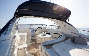 Kinetics, boat upholstery, upholstery, boat interior, boat outfitting