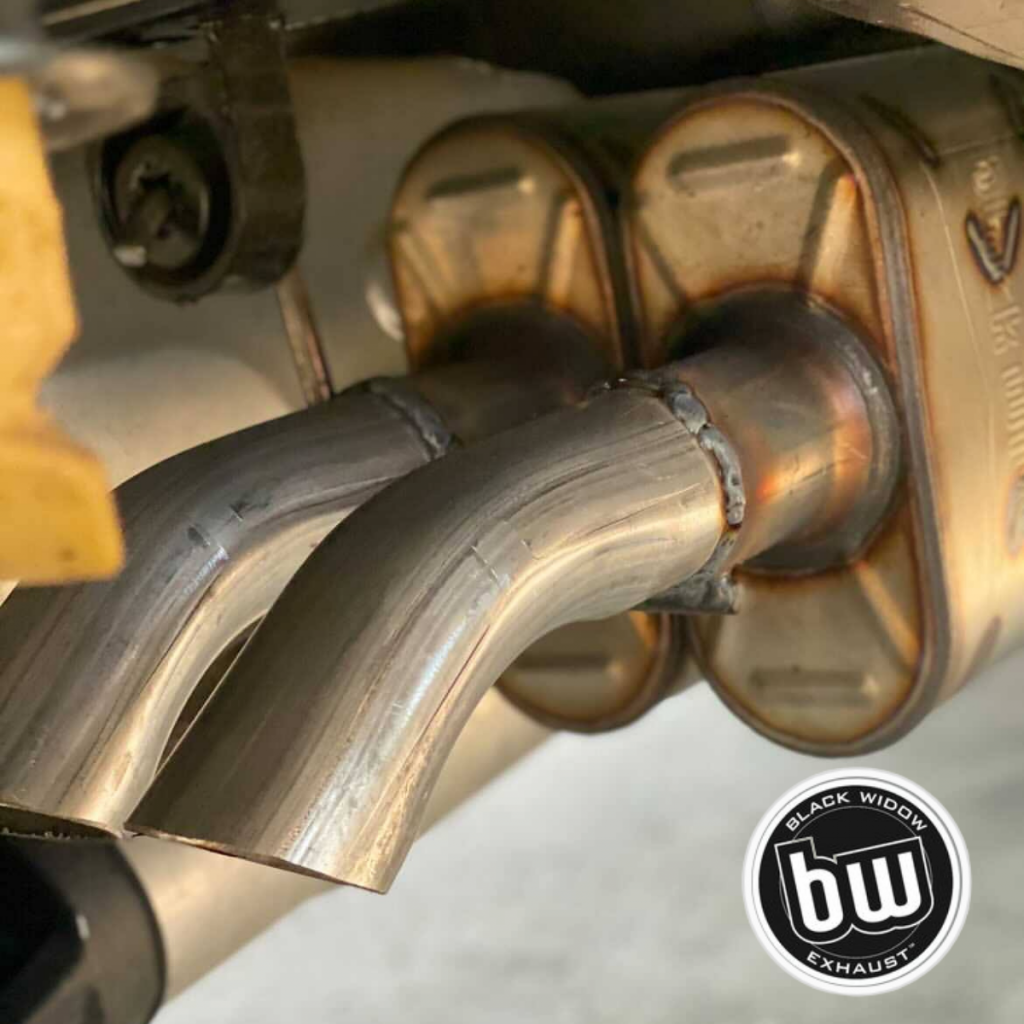 Black Widow Exhaust Team Nutz Technology