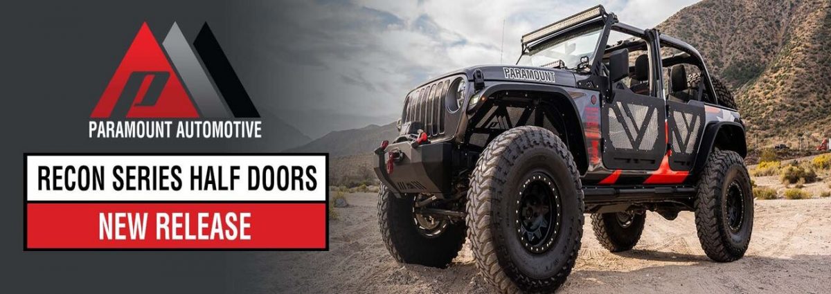 Paramount Automotive Recon Series Half Doors