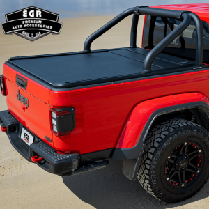 EGR’s RollTrac is the ultimate truck bed cover for your Jeep Gladiator