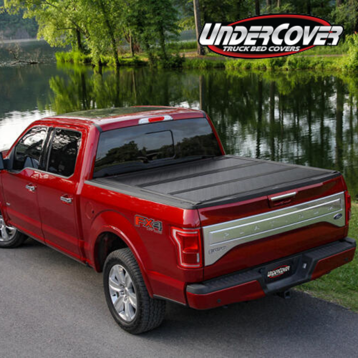 Safeguard your cargo with Undercover’s Flex. The Flex is Undercover’s hard folding truck bed cover that gives you the ultimate control of your truck bed with three secure riding positions. The cover is easy to install or remove with their easy clamp-on design, and it’s mounted flush with your truck's bed rails, making it the most watertight hard folding cover on the market. The Flex is constructed with heavy-duty aluminum panels providing strength and durability. Each Flex hard folding truck bed cover has a bed rail mounting system equipped with rubber seals and drain tubes that carry water away from and out of the bed, keeping your gear dry and secure. Stop in and protect the contents of your truck bed with UnderCover’s Flex hard folding truck bed cover.