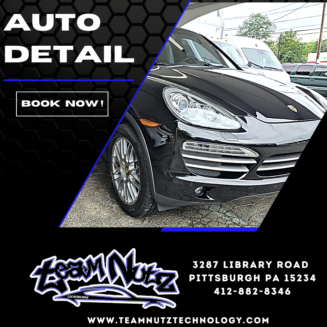 auto detailing services at team nutz