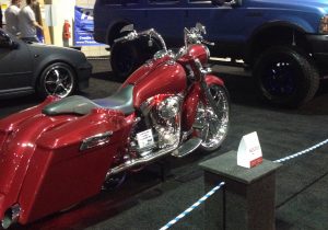 red motorcycle